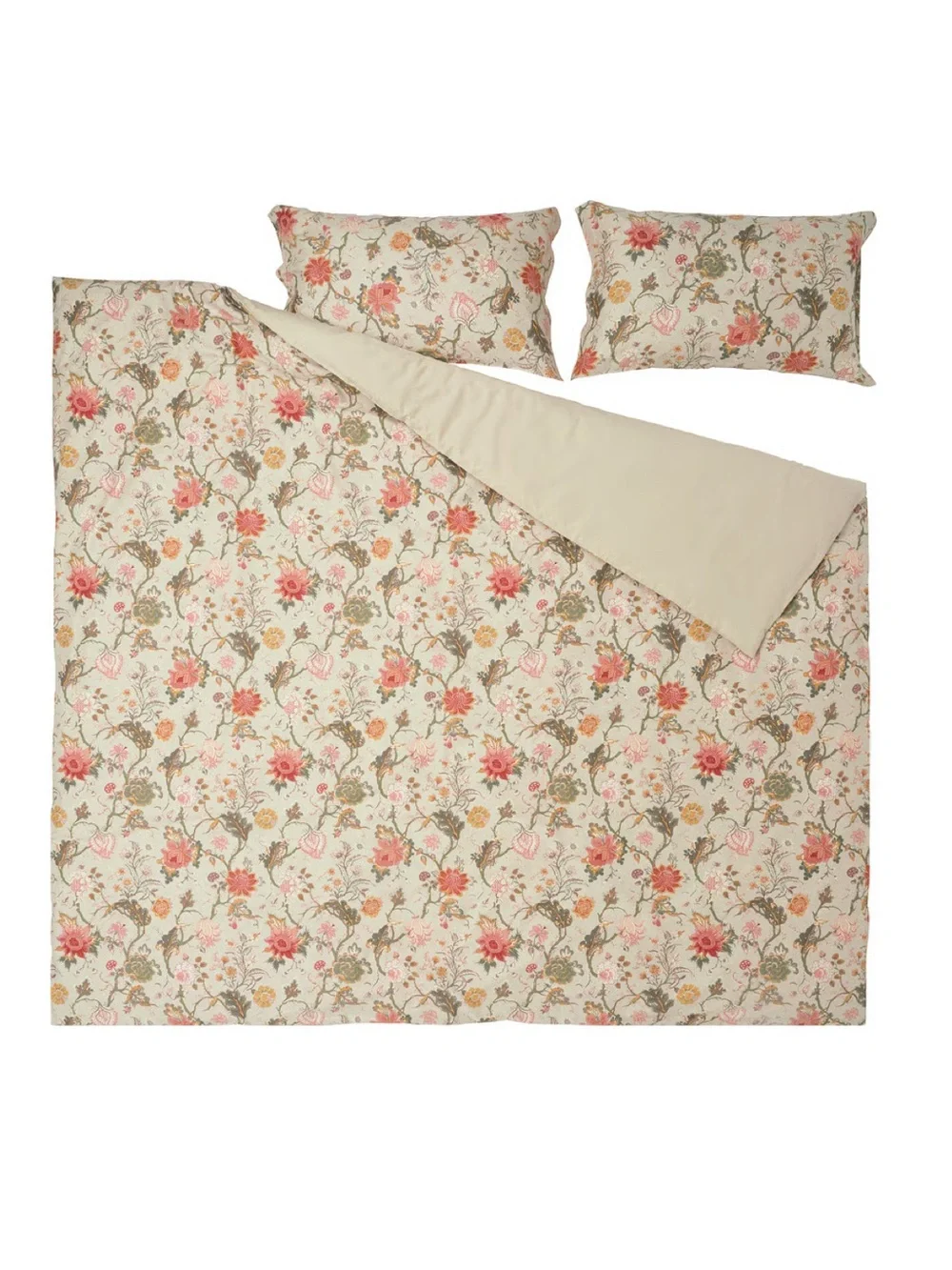 Floral Duvet Cover Set - King Size